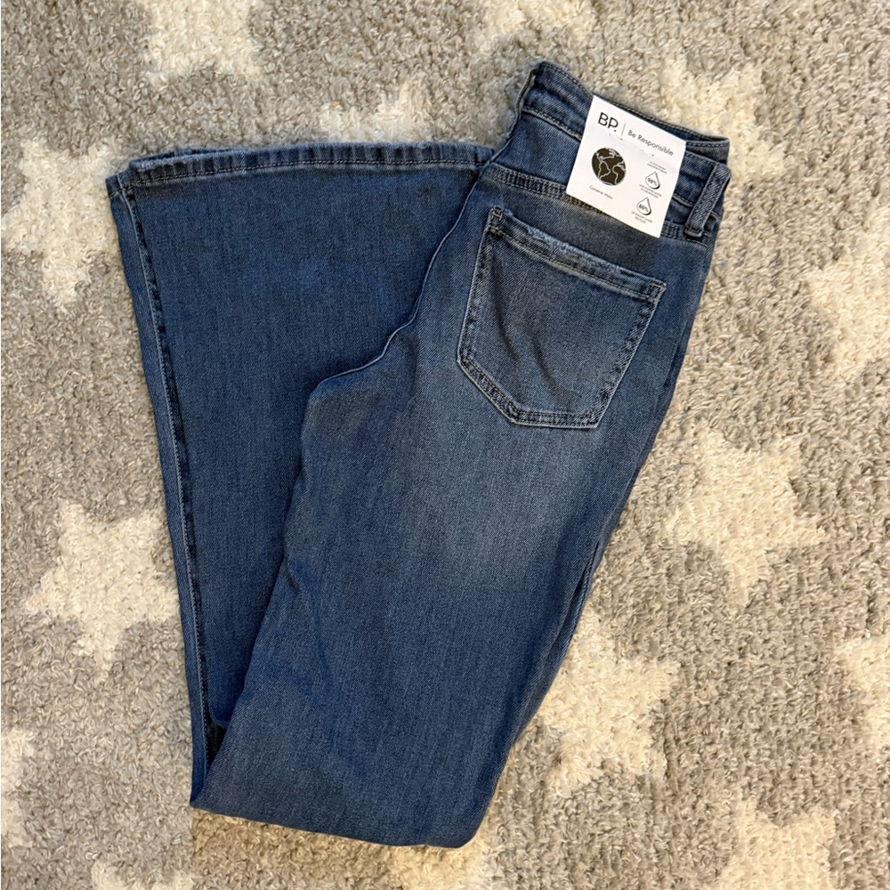 BP Women's Navy Flare Jeans